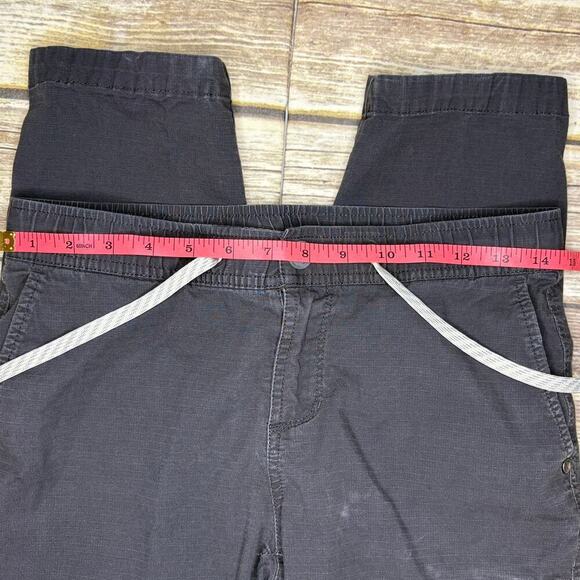 Vuori The Rise The Shine Pants Gray Ripstop Zip Pocket Womens Sz Small - Picture 5 of 8